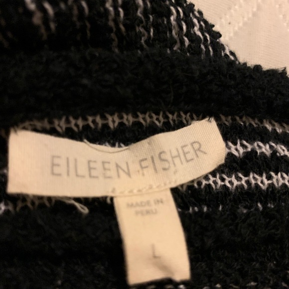 Eileen Fisher Crewneck Striped Sweater - Picture 6 of 6